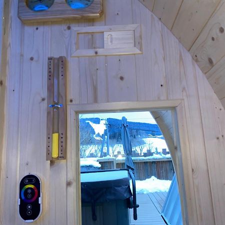 Nouveau chalet romantique à la montagne Métabief Extérieur photo