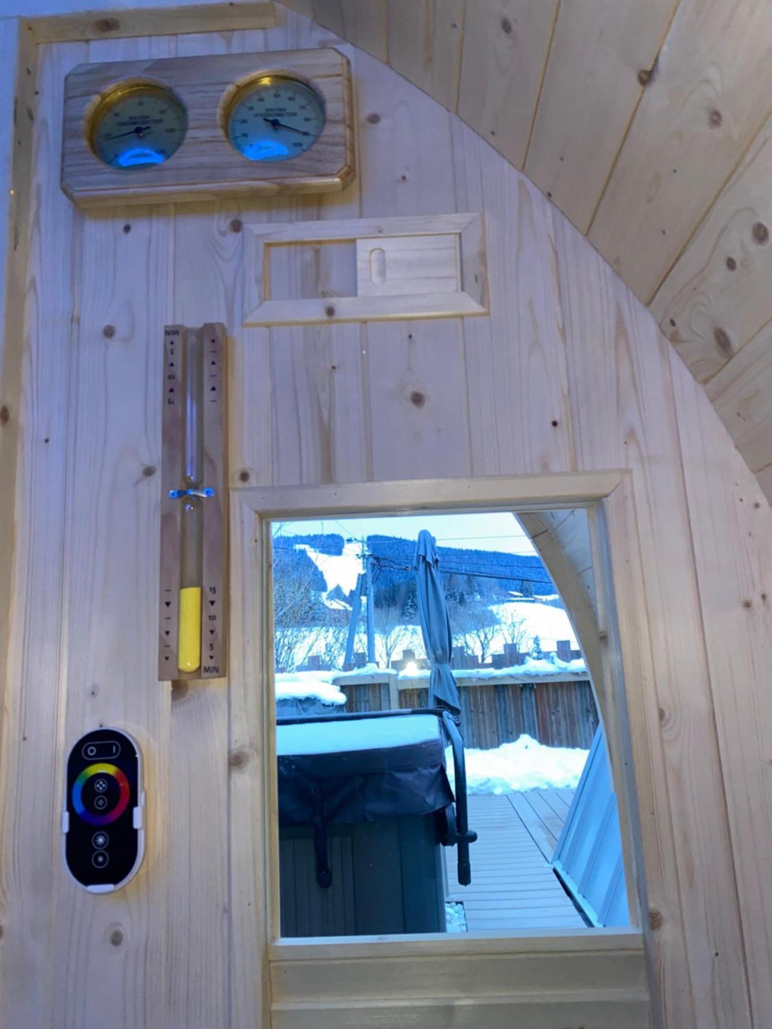 Nouveau chalet romantique à la montagne Métabief Extérieur photo